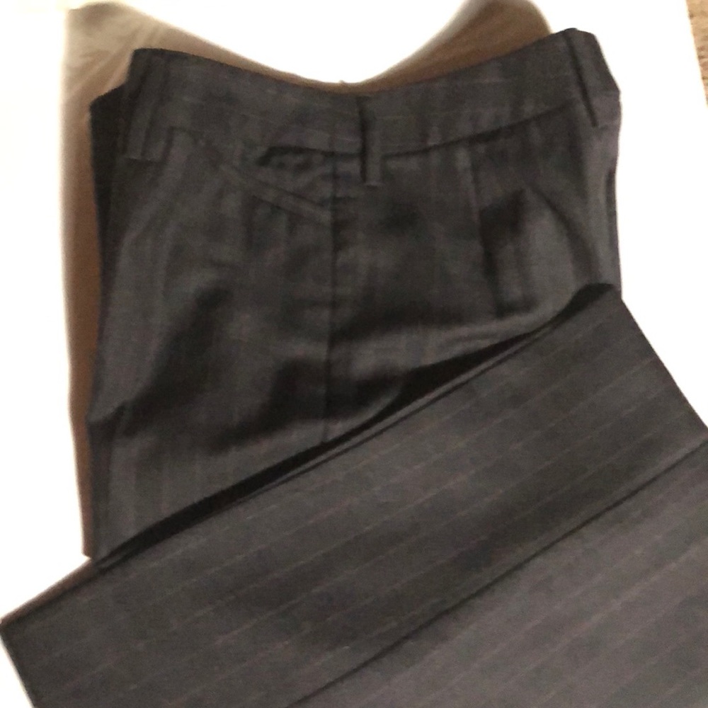 Dolce&Gabbana Blk&Burgundy Pinstriped Pants